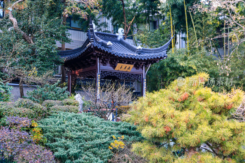 南京瞻园金陵第一园 江南园林庭院