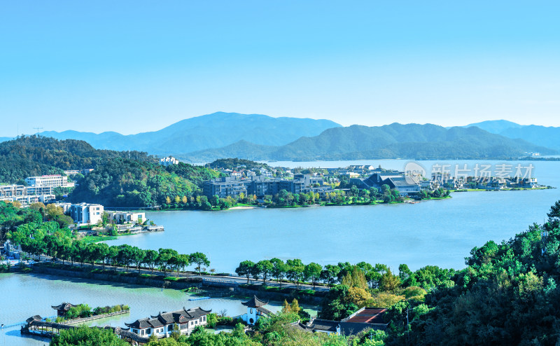 宁波东钱湖风景区空镜