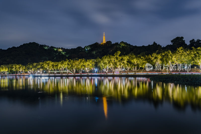 杭州西湖宝石山风景区