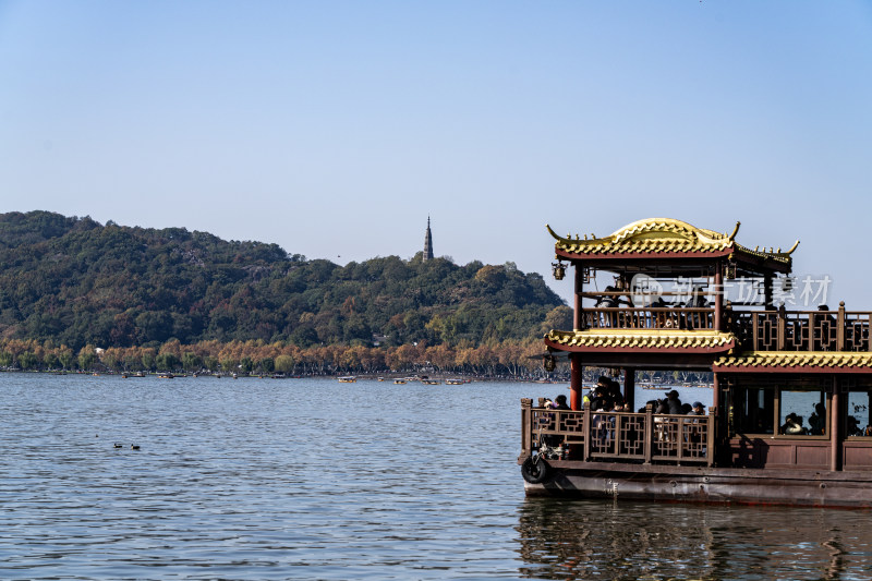 杭州西湖秋天景致