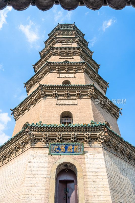 山西晋祠古建筑