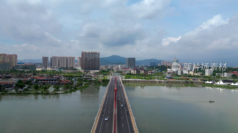 航拍福建漳州战备大桥