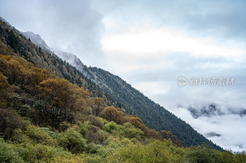 四川阿坝藏族羌族自治州黄龙风景区