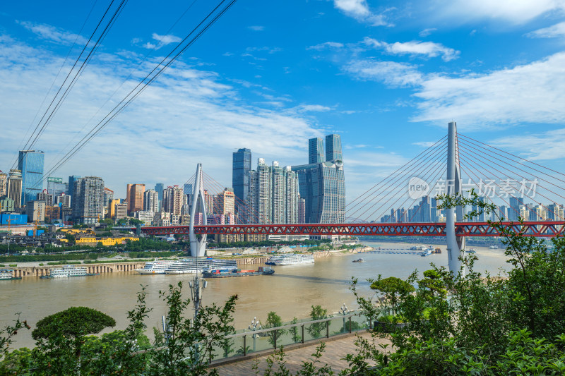 重庆渝中半岛城市风光