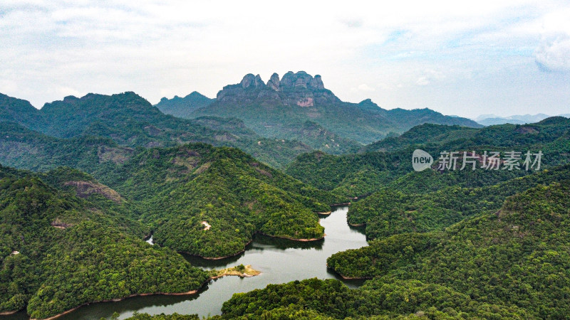 航拍 山峰 山峦