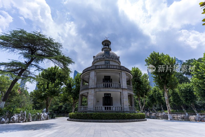 武汉江汉区中山公园风景