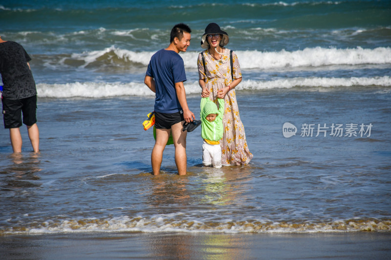 平潭海边漫步场景