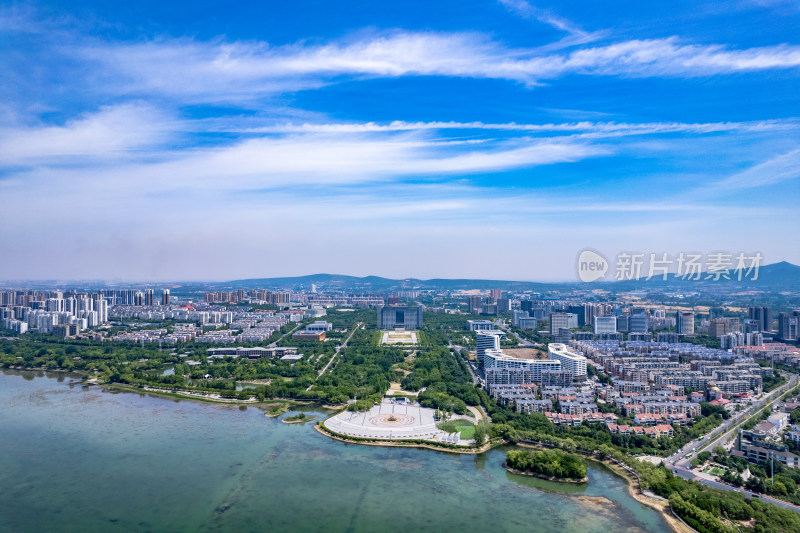 平顶山市政府航拍图