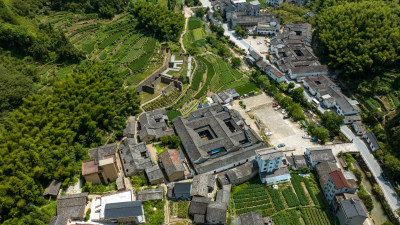 浙江丽水松阳石仓古村古民居