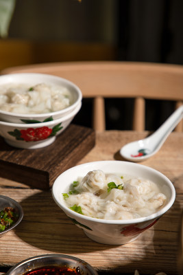 即食扁食馄饨抄手云吞早餐午餐晚餐