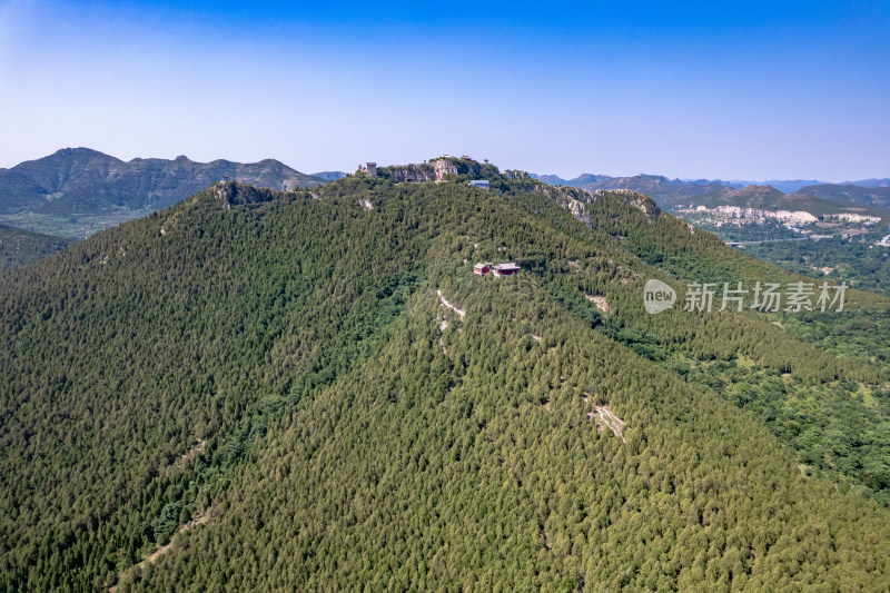 青州云门山5A景区航拍图