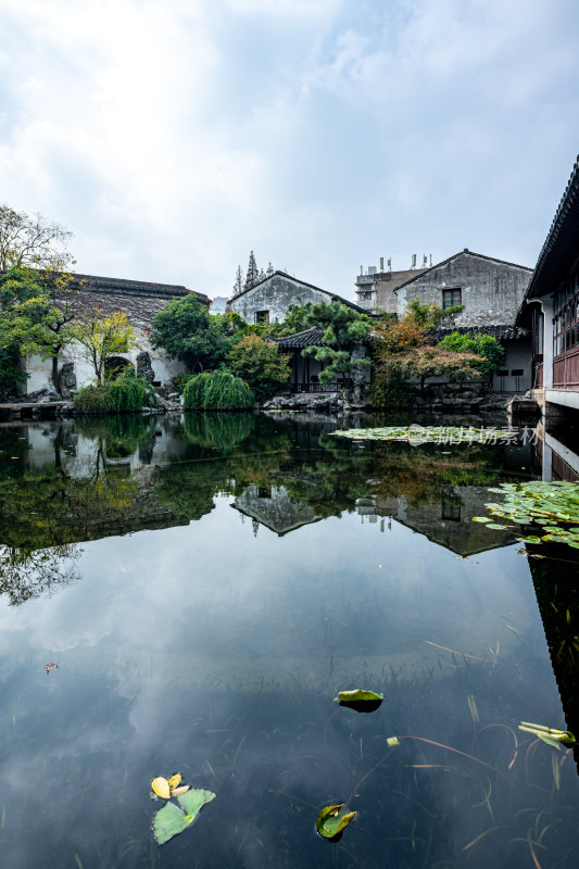 苏州艺圃园林景点景观