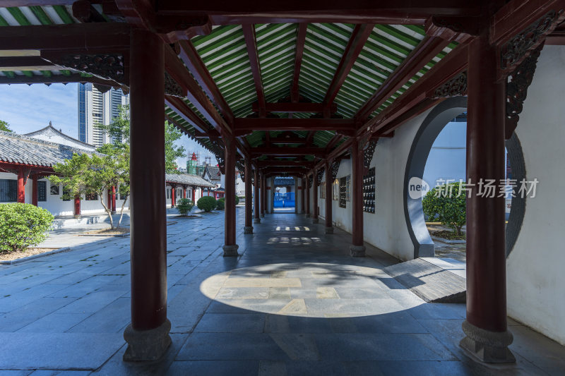 武汉汉阳区归元禅寺江南寺庙风景