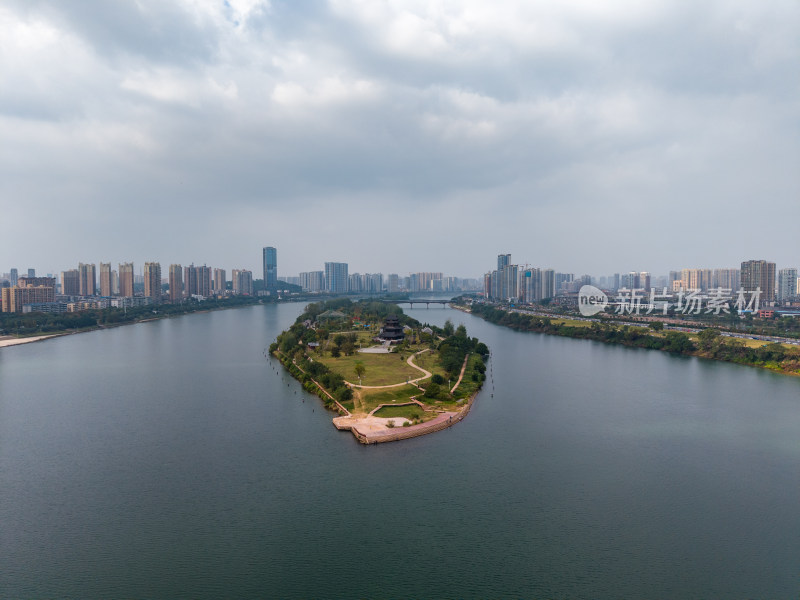 湖南衡阳湘江东洲岛