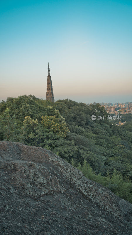 杭州西湖宝石山风景区