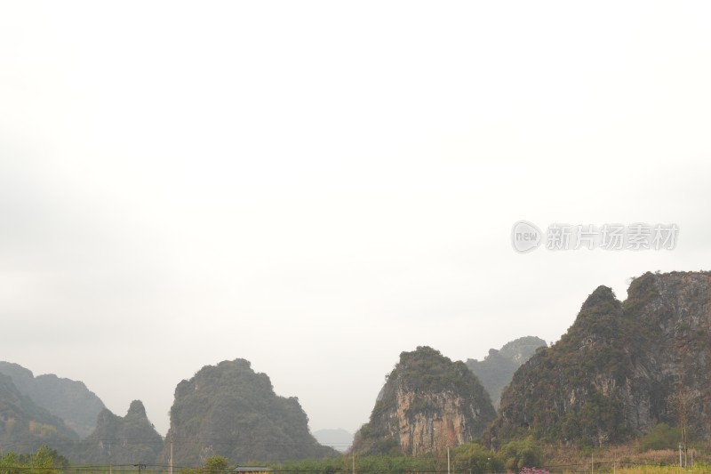 喀斯特地貌小桂林景观