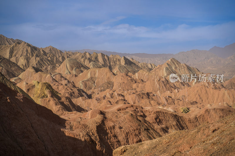 甘肃张掖七彩丹霞风景