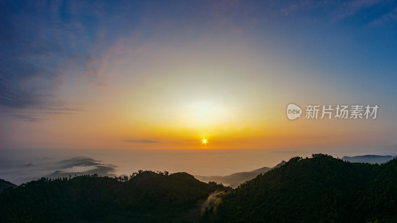 柳州古亭山日出