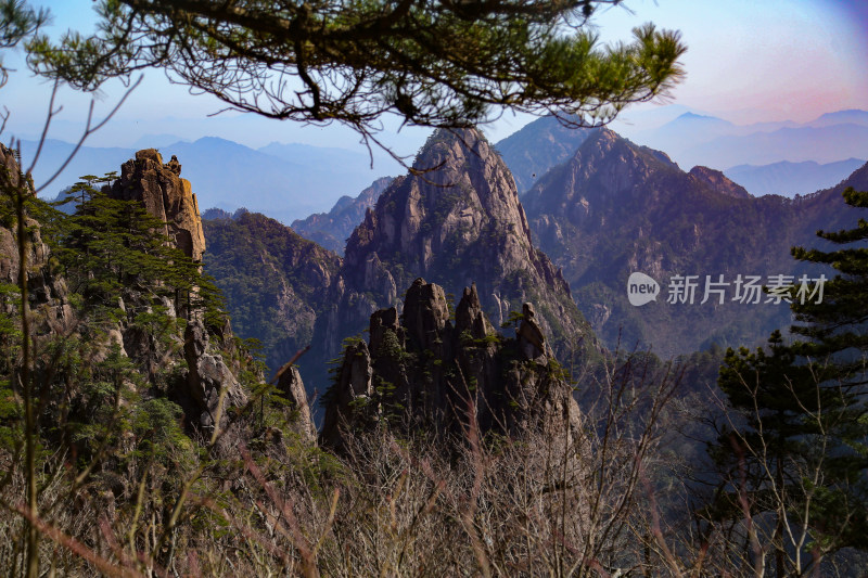 皖南西递宏村齐云山黄山风光