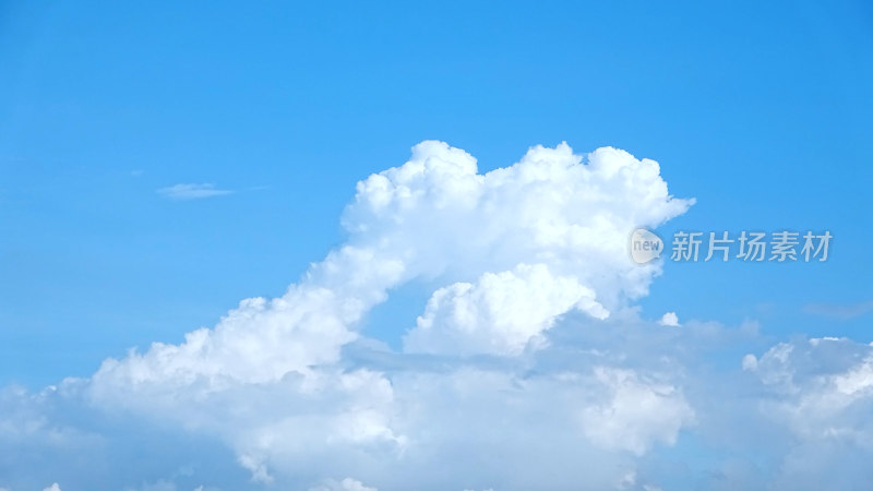 天空云朵照片蓝天白云延时夏天唯美天空云层