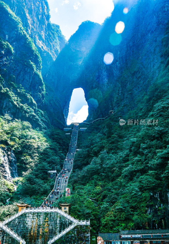 湖南省张家界市5A景区天门山国家森林公园