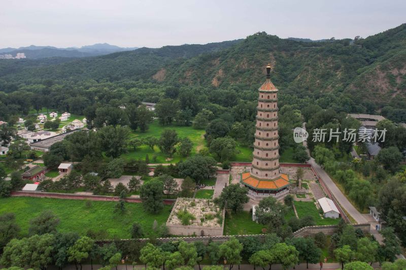 航拍永佑寺