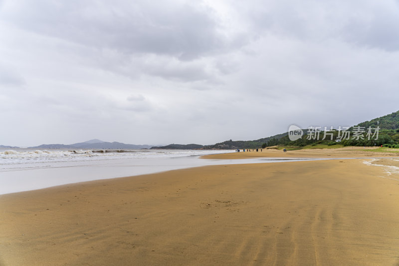 浙江普陀山千步沙风景