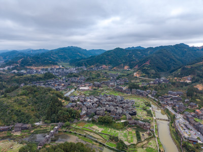 广西柳州三江程阳八寨5a景区