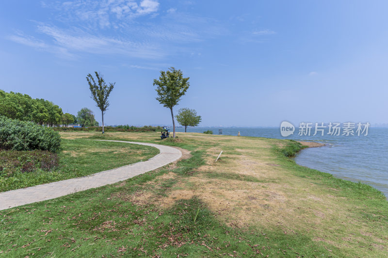 武汉江夏区悦湖公园风景