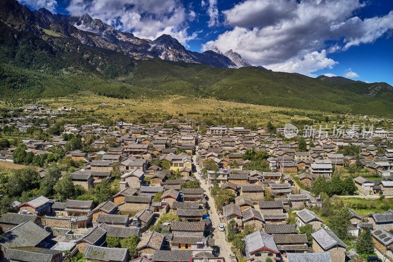 云南丽江玉湖村