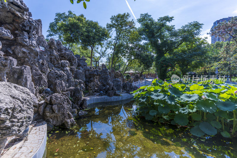 武汉武昌区紫阳公园风景