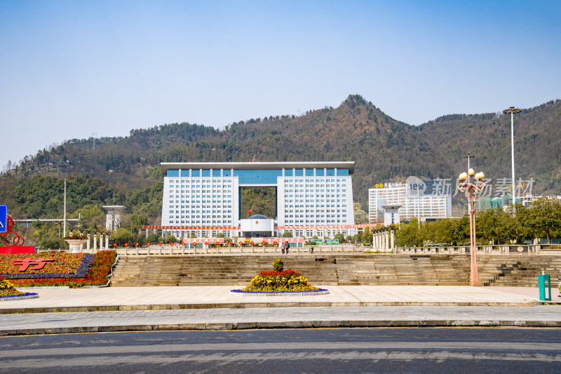 湖南吉首市政府大楼