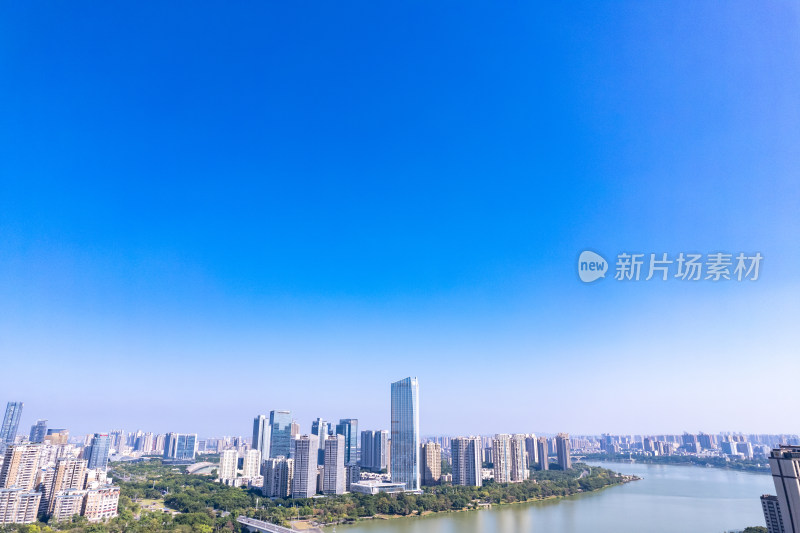 广东惠州合江大桥周边建筑航拍