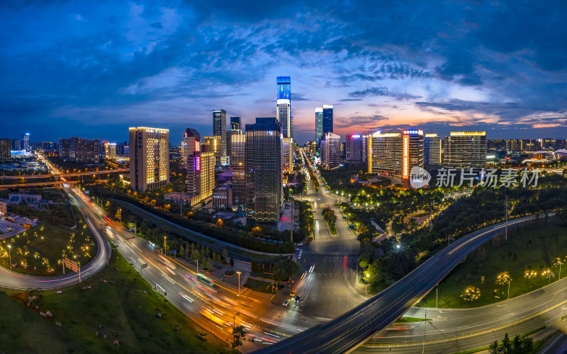 中国，西安，西安高新区最高城市群
