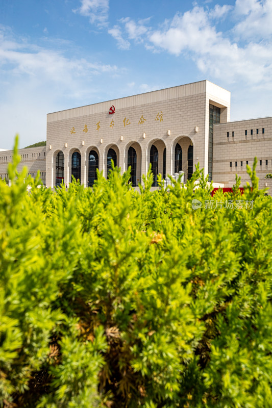 陕西延安革命纪念馆建筑景观