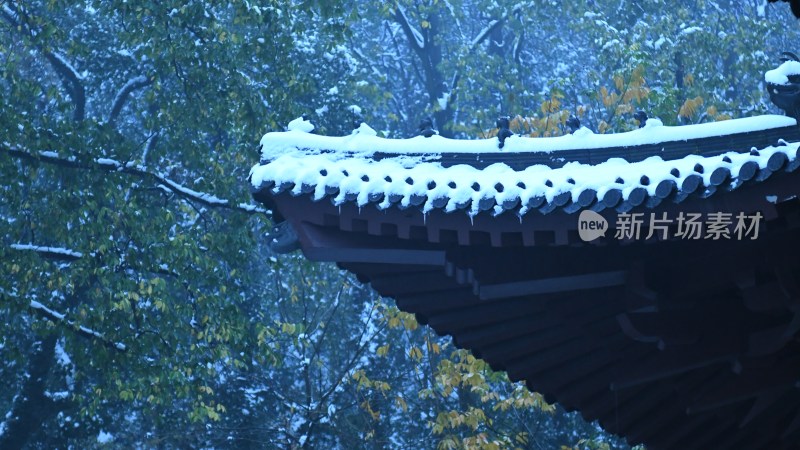 杭州西湖净慈寺建筑风景