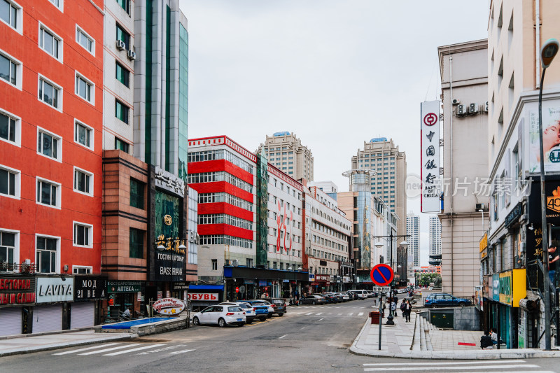 绥芬河市区城景