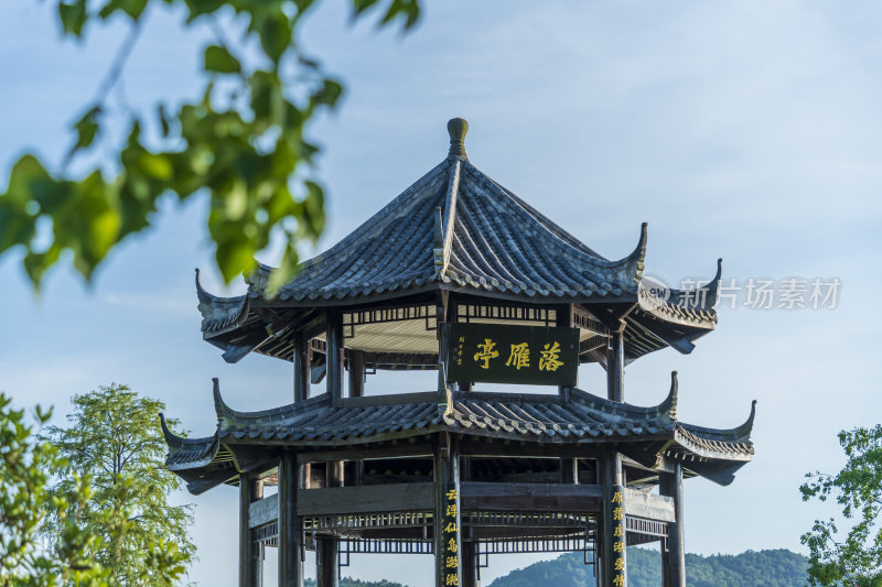 武汉东湖落雁峰景区风景