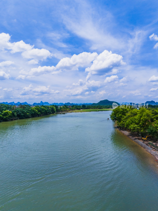 桂林夏季漓江风景区