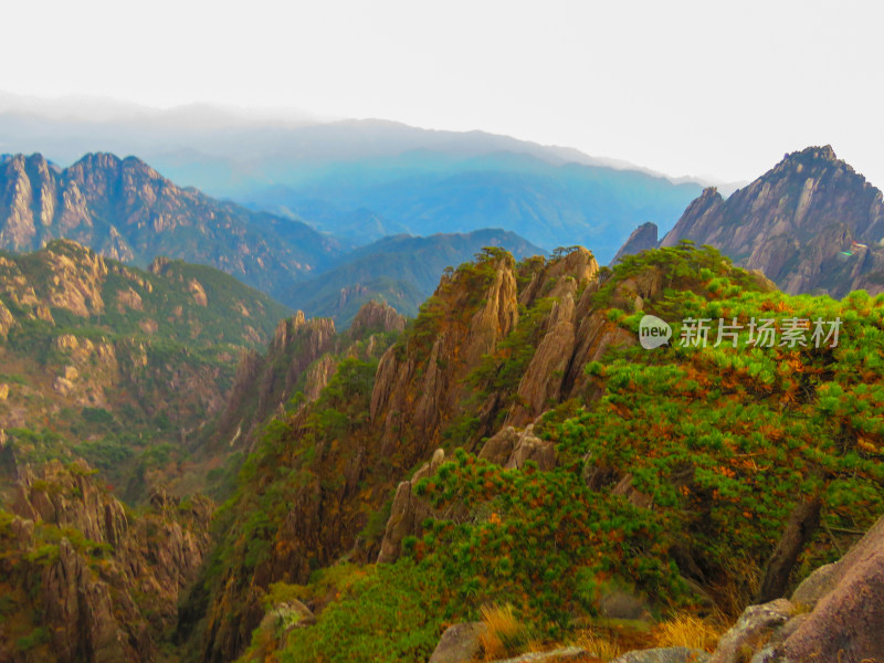 中国安徽黄山旅游风光