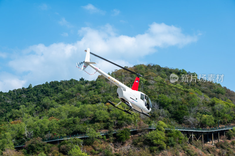 海南三亚西岛旅游区观光直升机