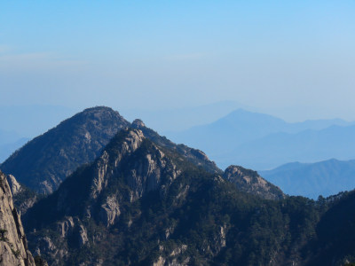 中国安徽黄山旅游风光