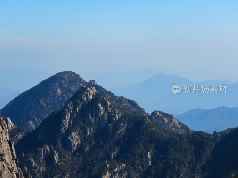 中国安徽黄山旅游风光