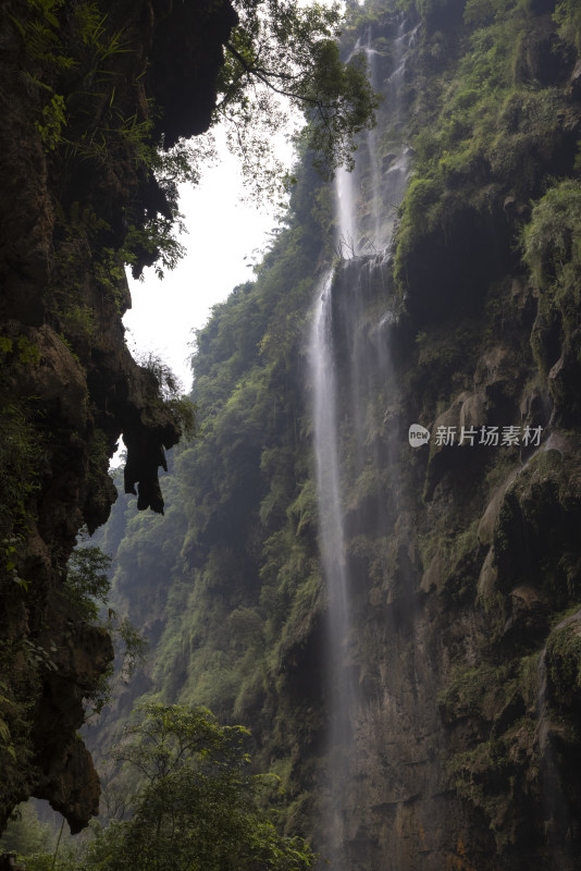 贵州黔西南马岭河大峡谷瀑布风光