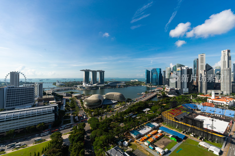 新加坡滨海湾景观