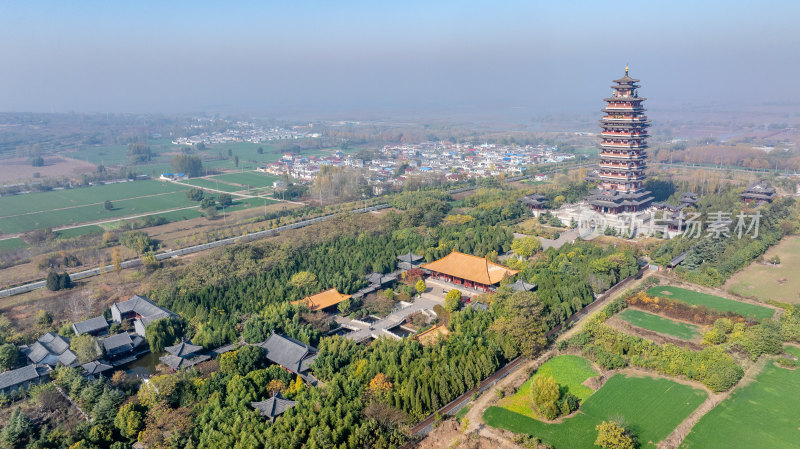 山东济宁微山岛望湖塔