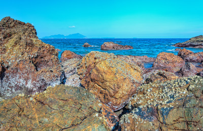 深圳大鹏半岛西涌情人岛海景自然风光