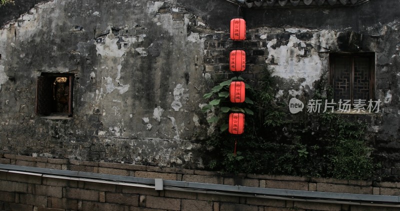 苏州平江路特色古建筑 江南水乡典雅风光