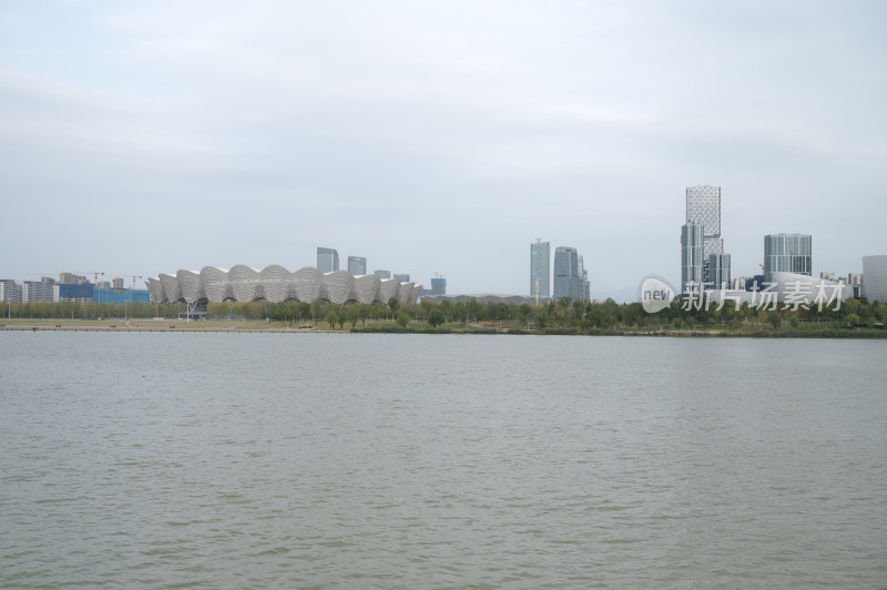 西安港务区奥体中心灞河城市生态湿地