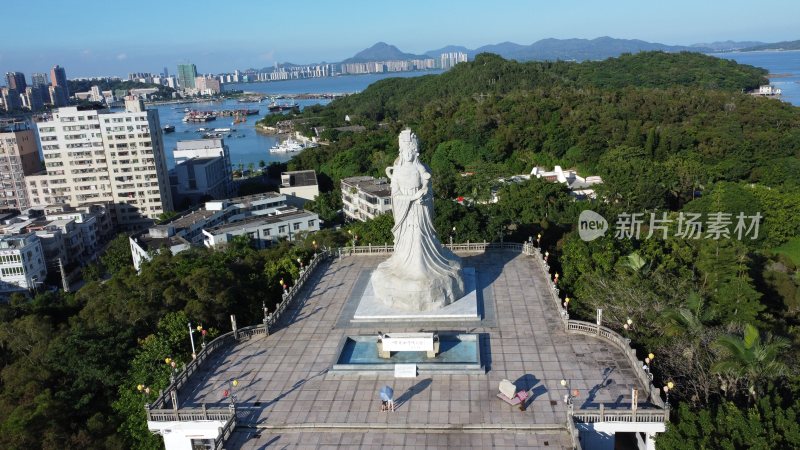 广东汕尾：凤山妈祖石像